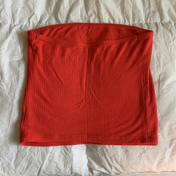 Like New Dark Pink Crop Tube Top - Picture 4 of 4